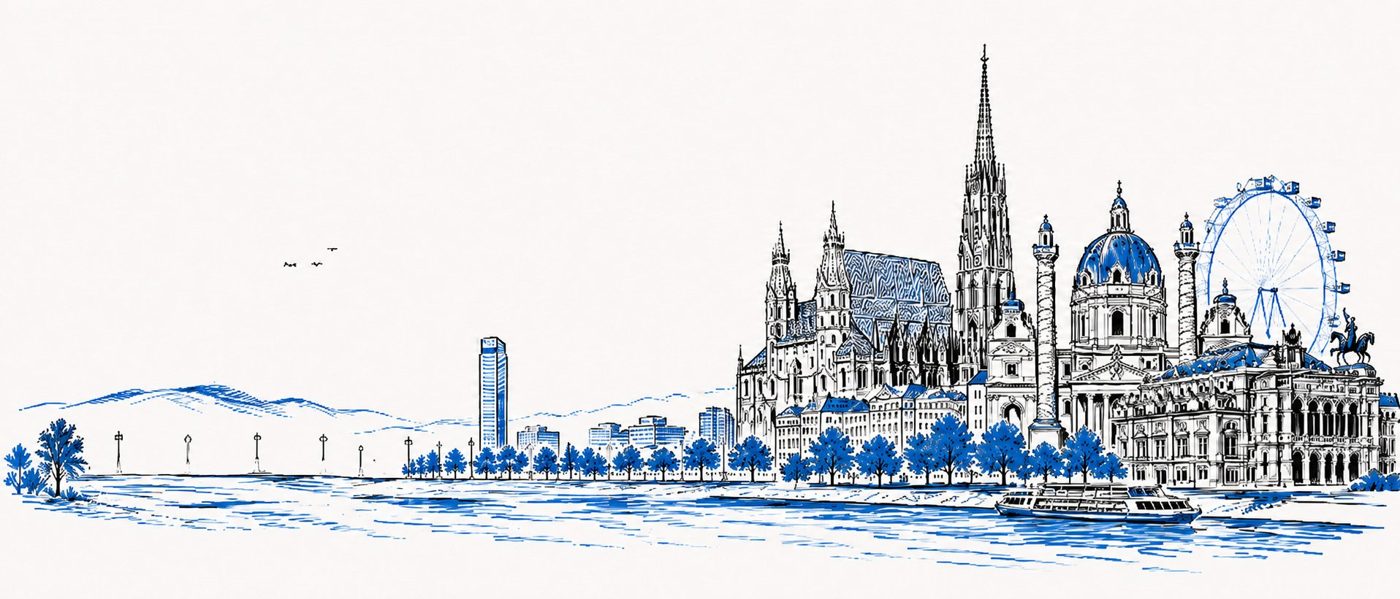 Blick über Wien
