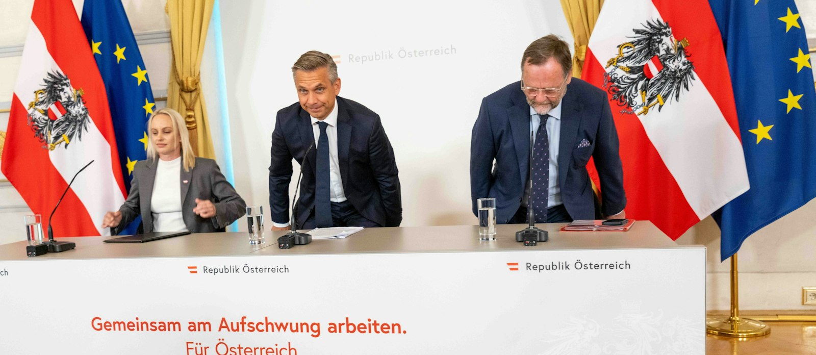 Ich hoff', der Schellhorn hat mir jetzt nicht wirklich ...